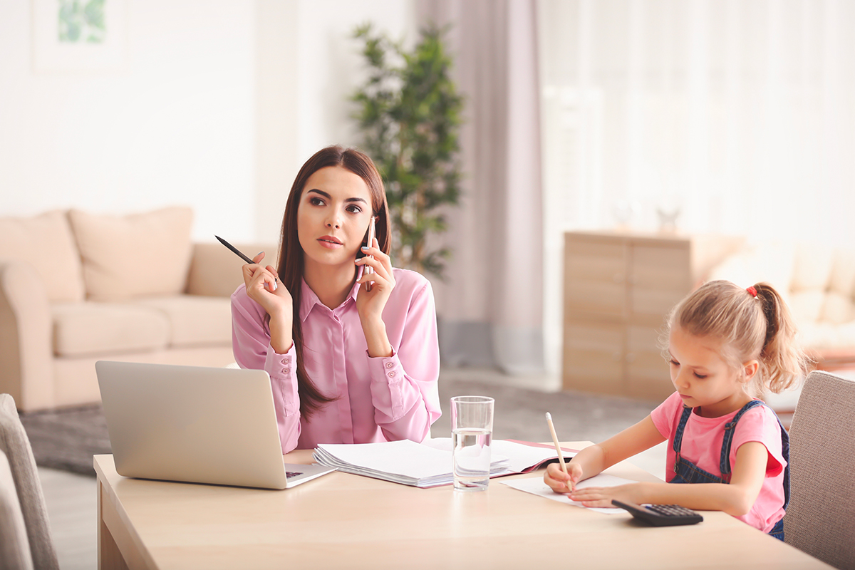 Smart Working con famiglia